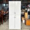 Tủ Trưng Bày Cũ 4 Cánh 1m75 Màu Trắng