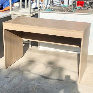 Bàn Làm Việc Gỗ Công Nghiệp Cũ 1m2 Có Bửng Che