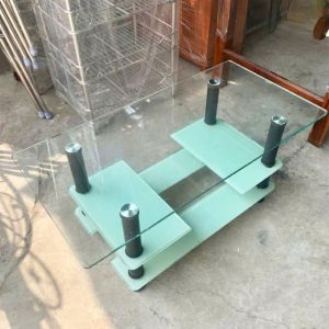 Bàn Sofa Mặt Kính 1m Nhiều Tầng Cũ