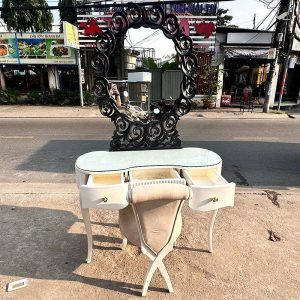 Bàn Trang Điểm 1m17 Cũ Phong Cách Cổ Điển Châu Âu