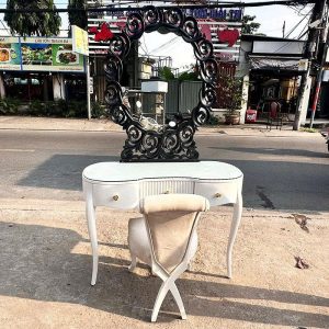 Bàn Trang Điểm 1m17 Cũ Phong Cách Cổ Điển Châu Âu