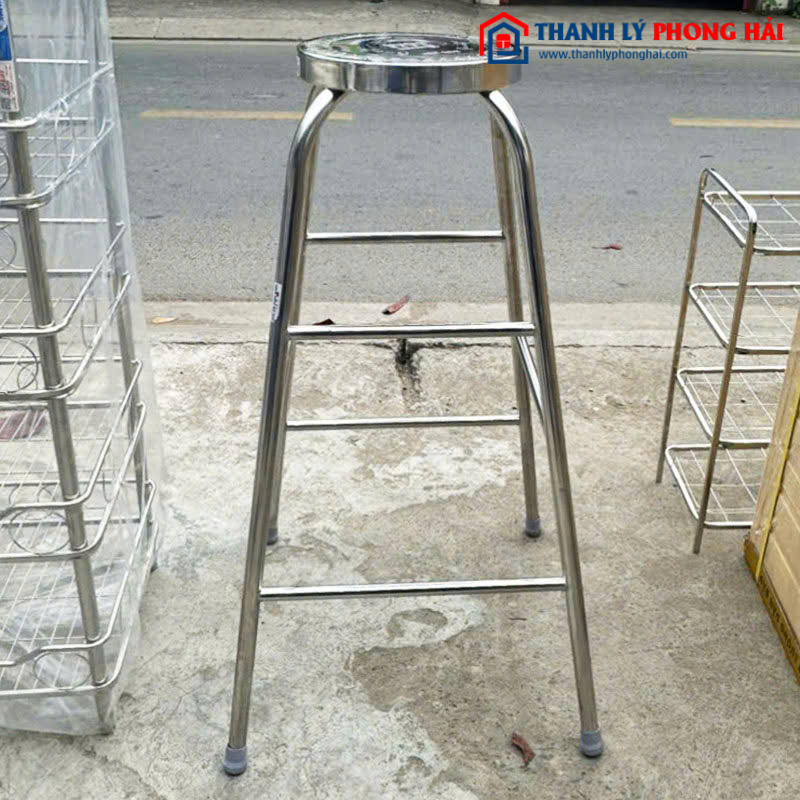 Ghế Đốt Nhang Inox Bền Bỉ Mới 99% (Nhiều Size)