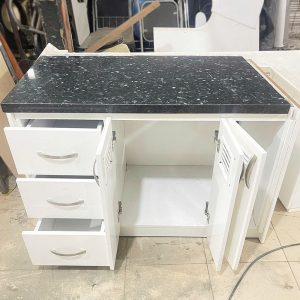 Hệ Tủ Bếp Trên Dưới Góc L Cũ 1m6