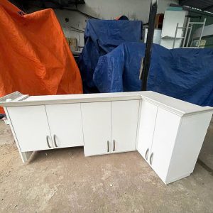 Hệ Tủ Bếp Trên Dưới Góc L Cũ 1m6