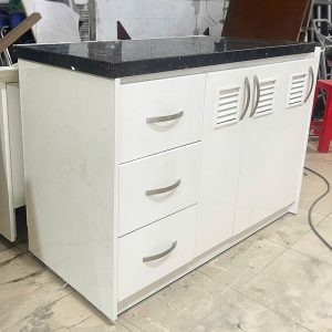 Hệ Tủ Bếp Trên Dưới Góc L Cũ 1m6