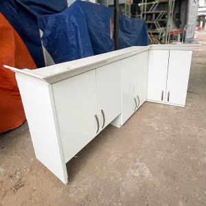 Hệ Tủ Bếp Trên Dưới Góc L Cũ 1m6