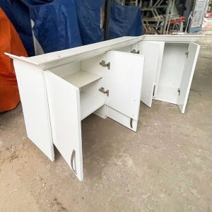 Hệ Tủ Bếp Trên Dưới Góc L Cũ 1m6
