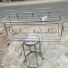 Kệ Treo Inox 87cm Đa Năng Mới 99%