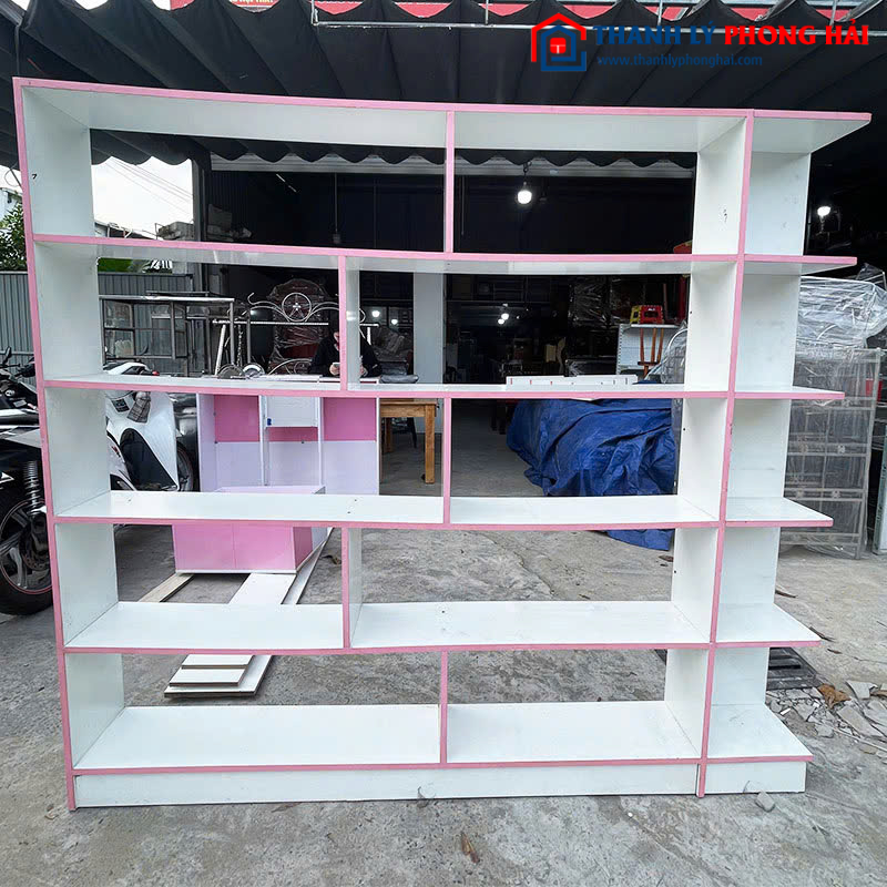 Kệ Trưng Bày Cũ Thiết Kế Nhiều Ngăn 2m