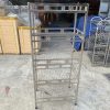 Thanh Lý Kệ Inox 57cm 5 Tầng Mới 99%