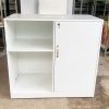 Tủ Hồ Sơ Phối Kệ Cũ 1m15 Màu Trắng