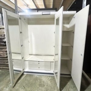 Tủ Quần Áo Gỗ Công Nghiệp 3 Cánh 1m6 Cũ