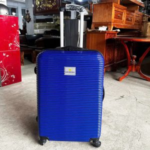 Vali Nhựa Viettourist Cũ Màu Xanh 47cm