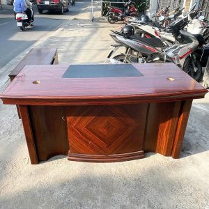 Bàn Giám Đốc 1m58 Gỗ Công Nghiệp Cũ