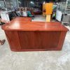 Bàn Giám Đốc Góc L Gỗ MDF Phủ Veneer 1m75 Cũ