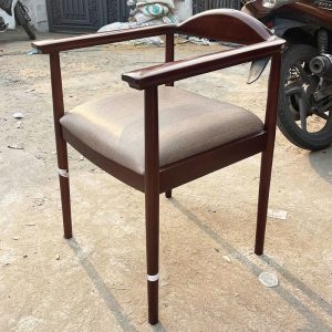 Ghế Cafe Khung Gỗ Bọc Nệm 55cm Cũ