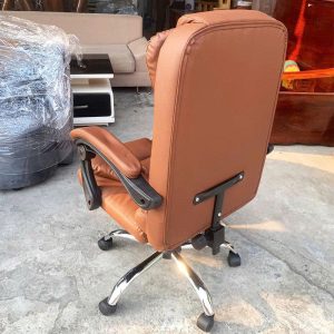 Ghế Giám Đốc Bọc Da Có Gác Chân Mới 99% ( Nhiều Màu)