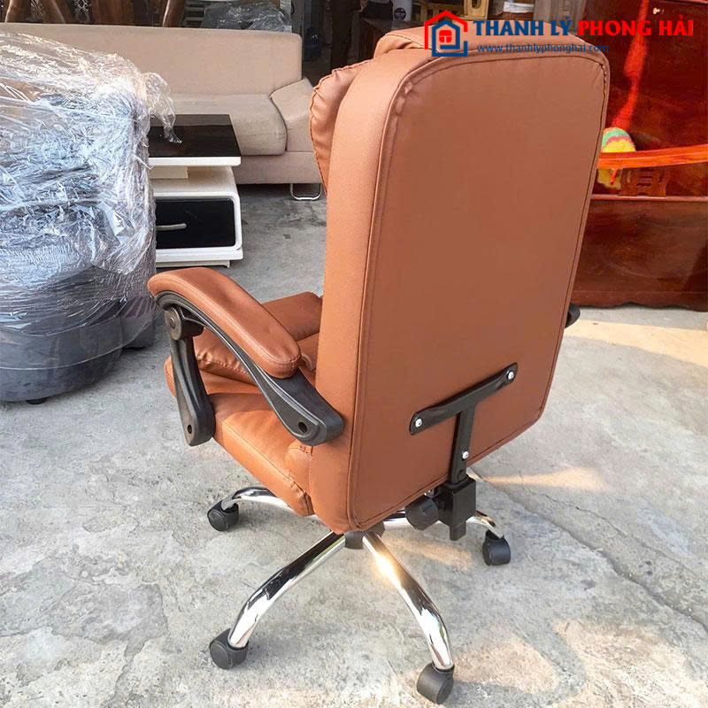 Ghế Giám Đốc Bọc Da Có Gác Chân Mới 99% ( Nhiều Màu)