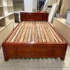 Thanh Lý Giường 1m2 Gỗ Tự Nhiên Vạt Gỗ Mới 99%