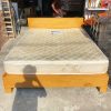 Giường Gỗ 1m6 Khung Dày Cũ Kèm Nệm