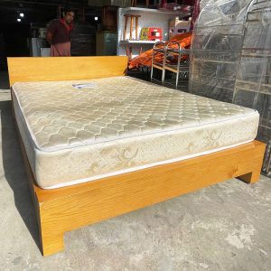 Giường Gỗ 1m6 Khung Dày Cũ Kèm Nệm