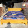 Giường Gỗ Kèm Nệm Cũ 1m4