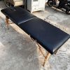 Giường Spa Cũ Bọc Da Chân Gỗ 60cm