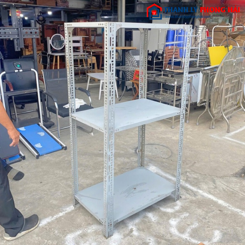 Kệ Sắt Siêu Thị 80cm Cũ
