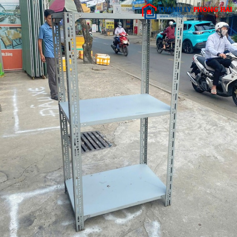 Kệ Sắt Siêu Thị 80cm Cũ