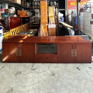 Kệ Tivi Bằng Gỗ Cũ 2m62