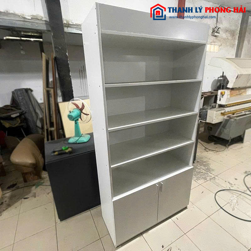 Kệ Trưng Bày Gỗ Công Nghiệp 1m Mới 99%