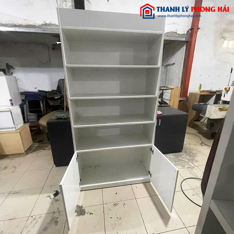 Kệ Trưng Bày Gỗ Công Nghiệp 1m Mới 99%