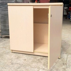 Tủ Hồ Sơ Gỗ Công Nghiệp 2 Cánh 60cm Cũ