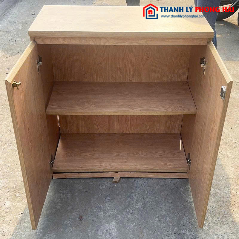 Tủ Hồ Sơ Gỗ Công Nghiệp 80cm Cũ