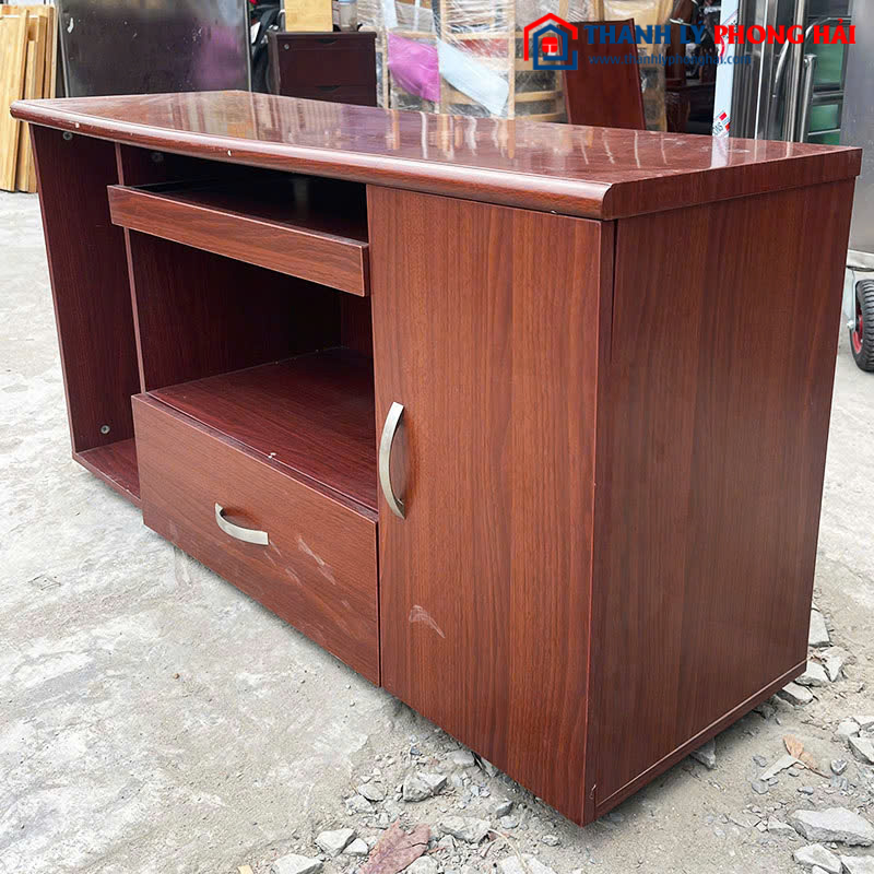 Tủ Hồ Sơ Gỗ Công Nghiệp Cũ 1m18