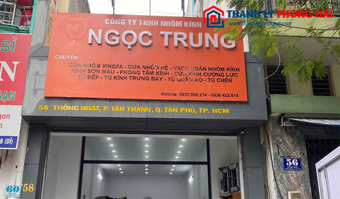 Cơ sở nhôm kính ngọc trung