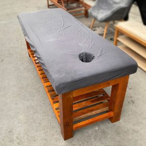 Giường Spa 1m85 Khung Gỗ Cũ (Nhiều Màu)