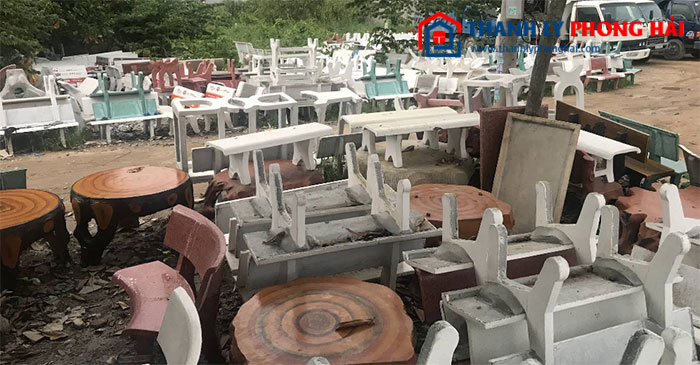 Xưởng sản xuất bàn ghế đá