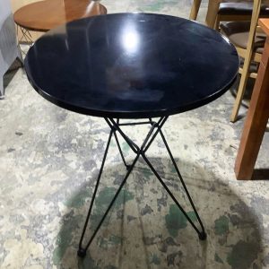 Bàn Cafe Chân Sắt Mặt Gỗ Hiện Đại Cũ (Nhiều Kích Thước)