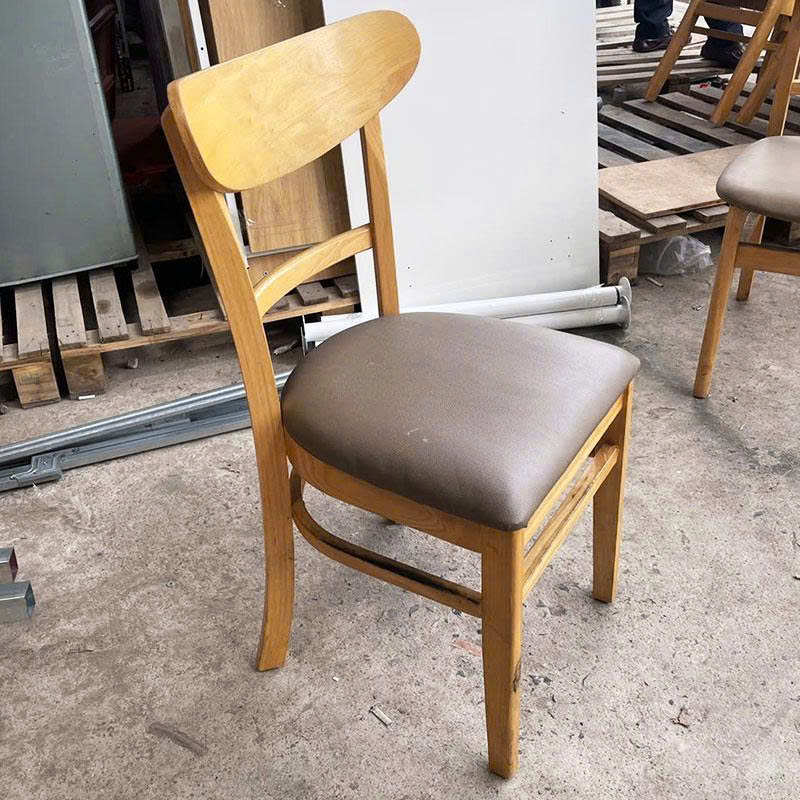 Bàn Ăn Gỗ 1m8 Kèm Ghế Cabin, Ghế Mango Cũ