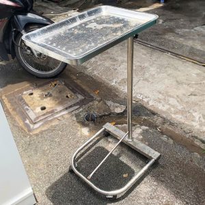 Bàn Để Dụng Cụ Cũ Inox Di Động