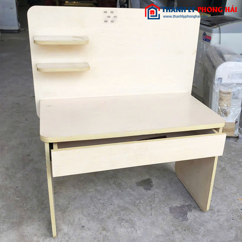 Bàn Làm Việc Cũ Gỗ MDF Kèm Ngăn Kéo