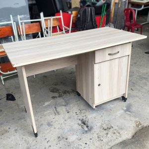 Bàn Làm Việc Cũ Kèm Tủ Hồ Sơ MDF 1m2