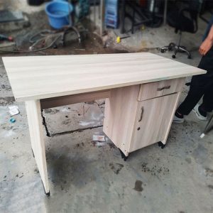 Bàn Làm Việc Cũ Kèm Tủ Hồ Sơ MDF 1m2
