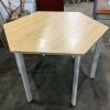 Bàn Lục Giác Chân Sắt Cũ 1m2