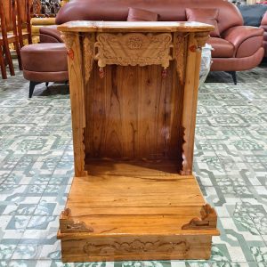Thanh Lý Bàn Thờ Gỗ Xoan Chạm Khắc Đơn Giản Mới 99% (Nhiều Size)