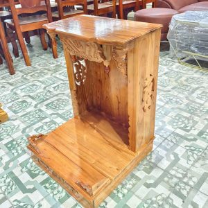 Thanh Lý Bàn Thờ Gỗ Xoan Chạm Khắc Đơn Giản Mới 99% (Nhiều Size)