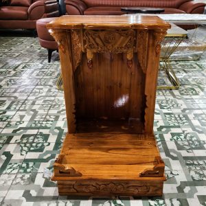 Thanh Lý Bàn Thờ Gỗ Xoan Chạm Khắc Đơn Giản Mới 99% (Nhiều Size)