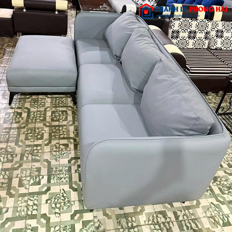 Băng Sofa Chống Mực Kèm Đôn Ghép Góc L 2m Mới 99% (Nhiều Màu)
