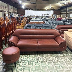Thanh Lý Băng Sofa Thuyền Bọc Da Simili Mới 99%